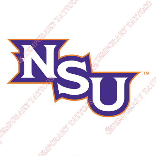 Northwestern State Demons Customize Temporary Tattoos Stickers NO.5698